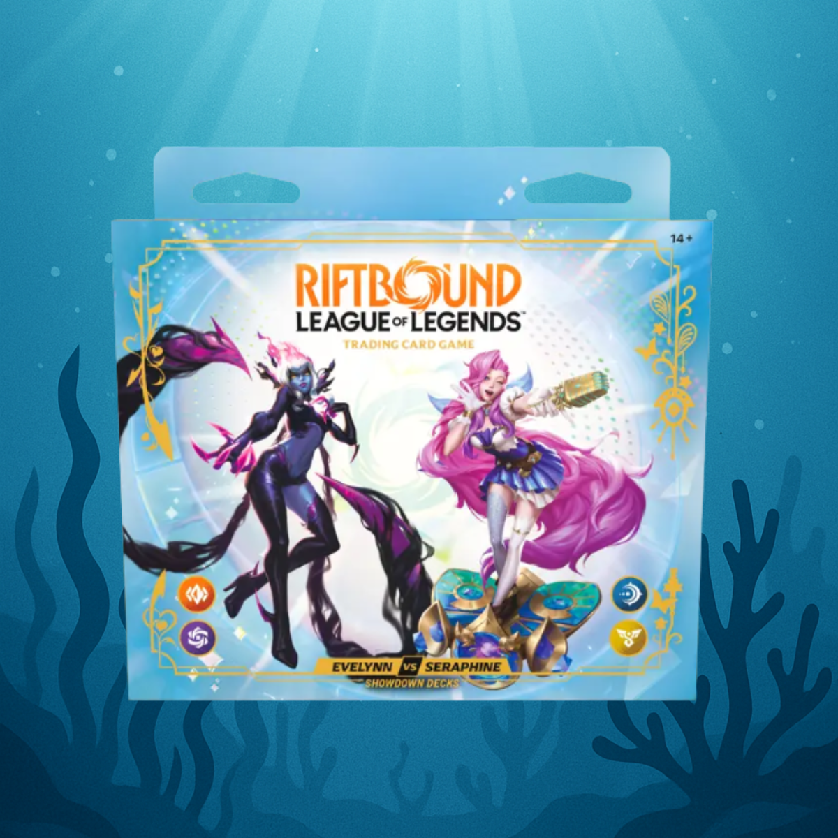 Vorbestellung: Riftbound – Radiance - Evelynn vs. Seraphine Showdown Decks - englisch