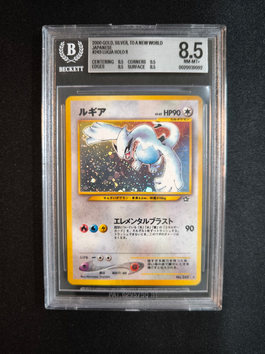 Lugia - Gold, Silver, To A New World - 249 - Holo Rare - Japanisch - BGS 8,5
