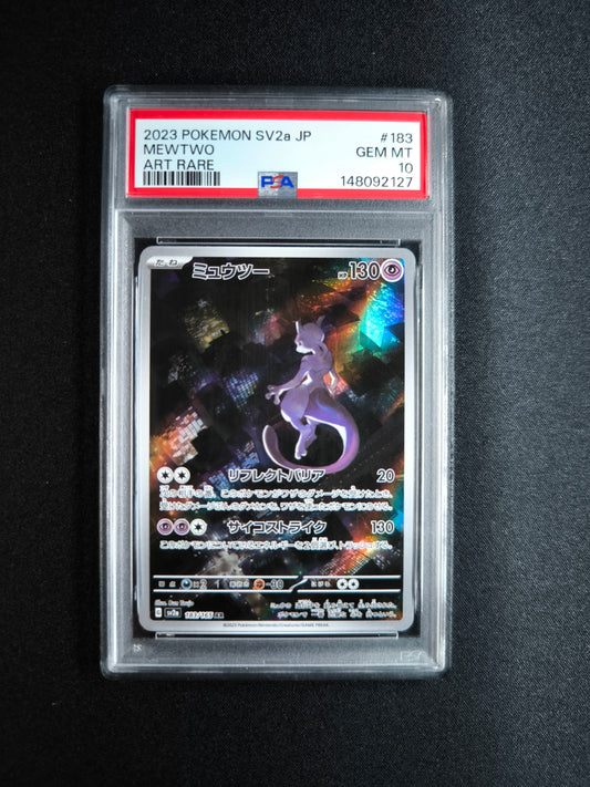 Mewtwo - sv2a - 183/165 - AR - japanisch - PSA10