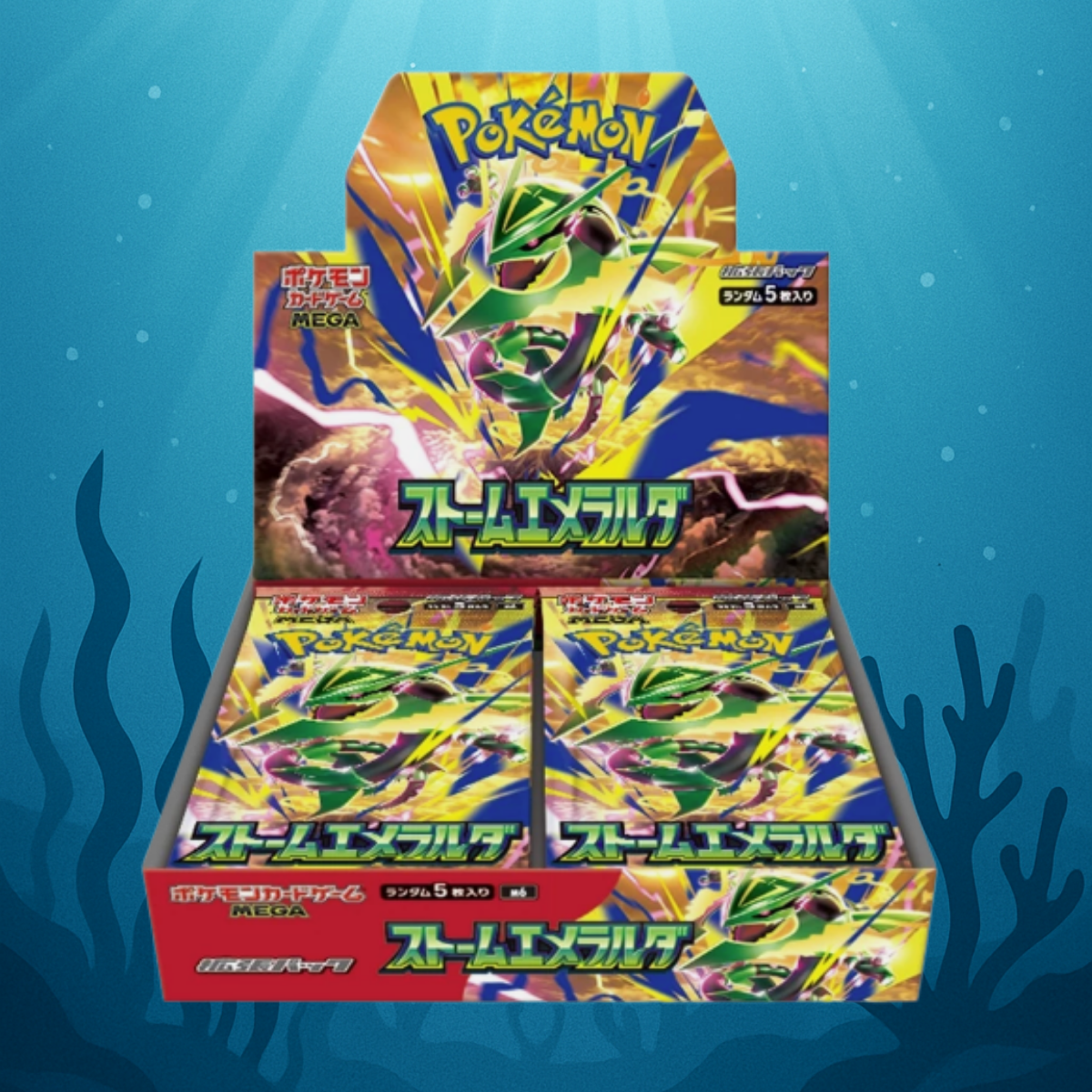 [JP] Pokémon Storm Emeralda - Booster Display