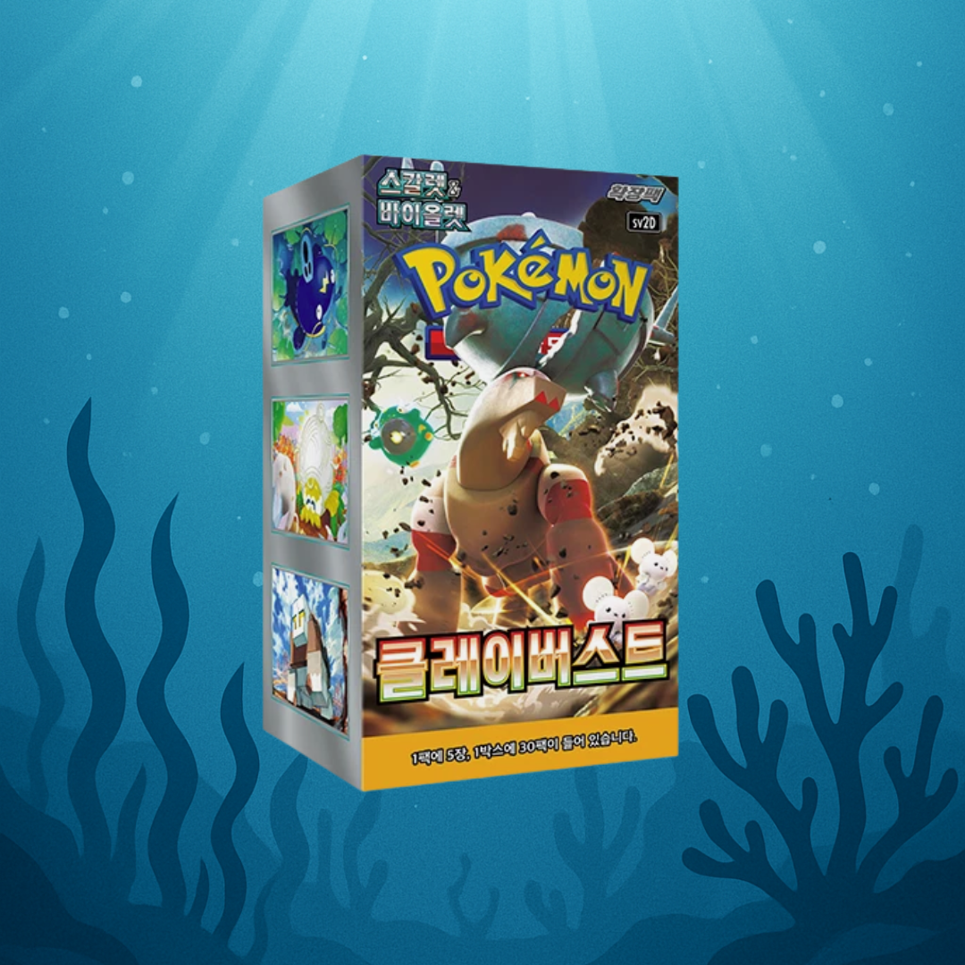 Pokémon Booster Display [Koreanisch] – Clay Burst