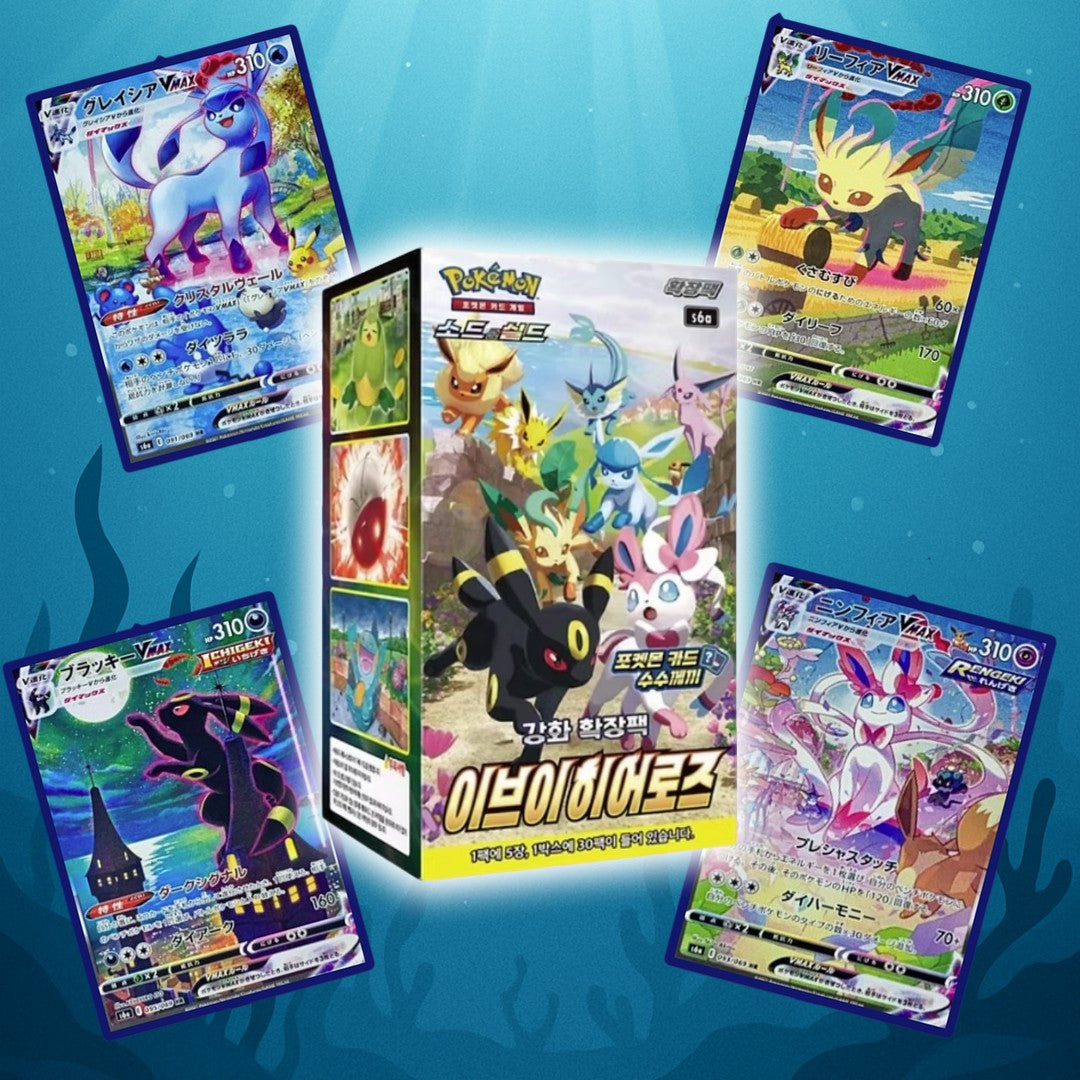 Pokémon Eevee Heroes | Sealed Display | Koreanisch