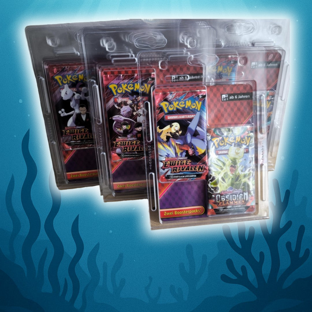 Pokémon Ewige Rivalen & Obsidian Flammen | Sealed Blister | Deutsch