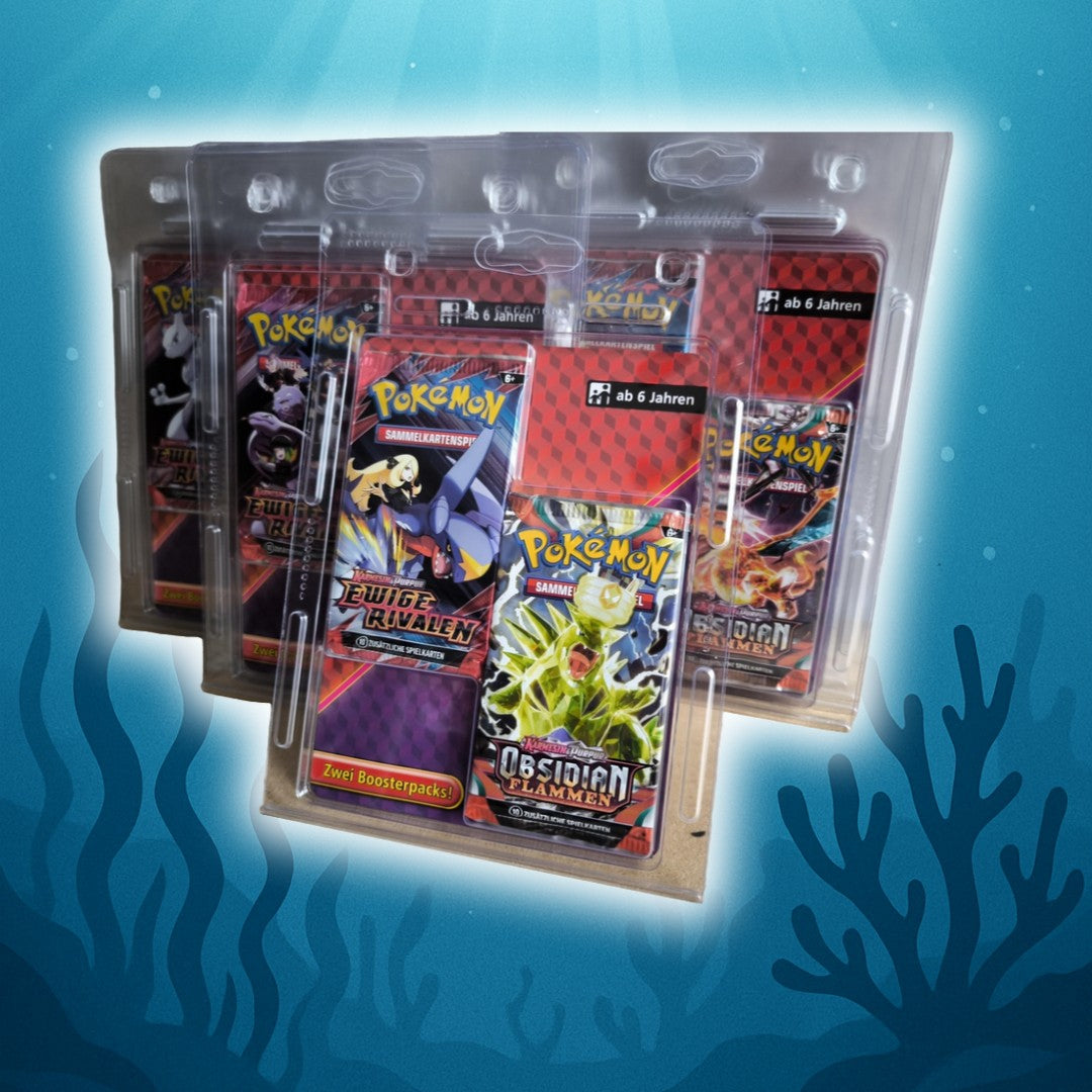 Pokémon Ewige Rivalen & Obsidian Flammen | Sealed Blister | Deutsch