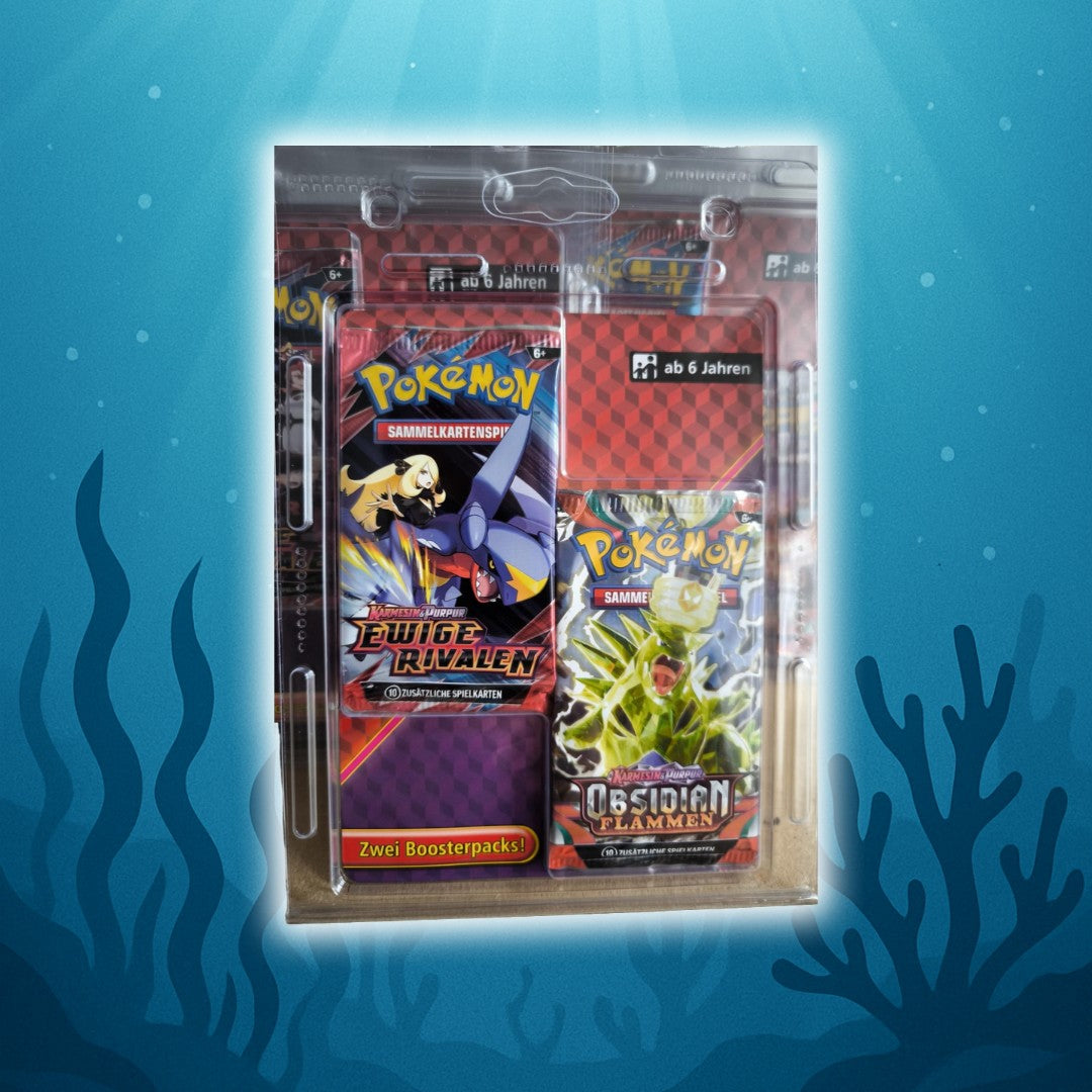 Pokémon Ewige Rivalen & Obsidian Flammen | Sealed Blister | Deutsch